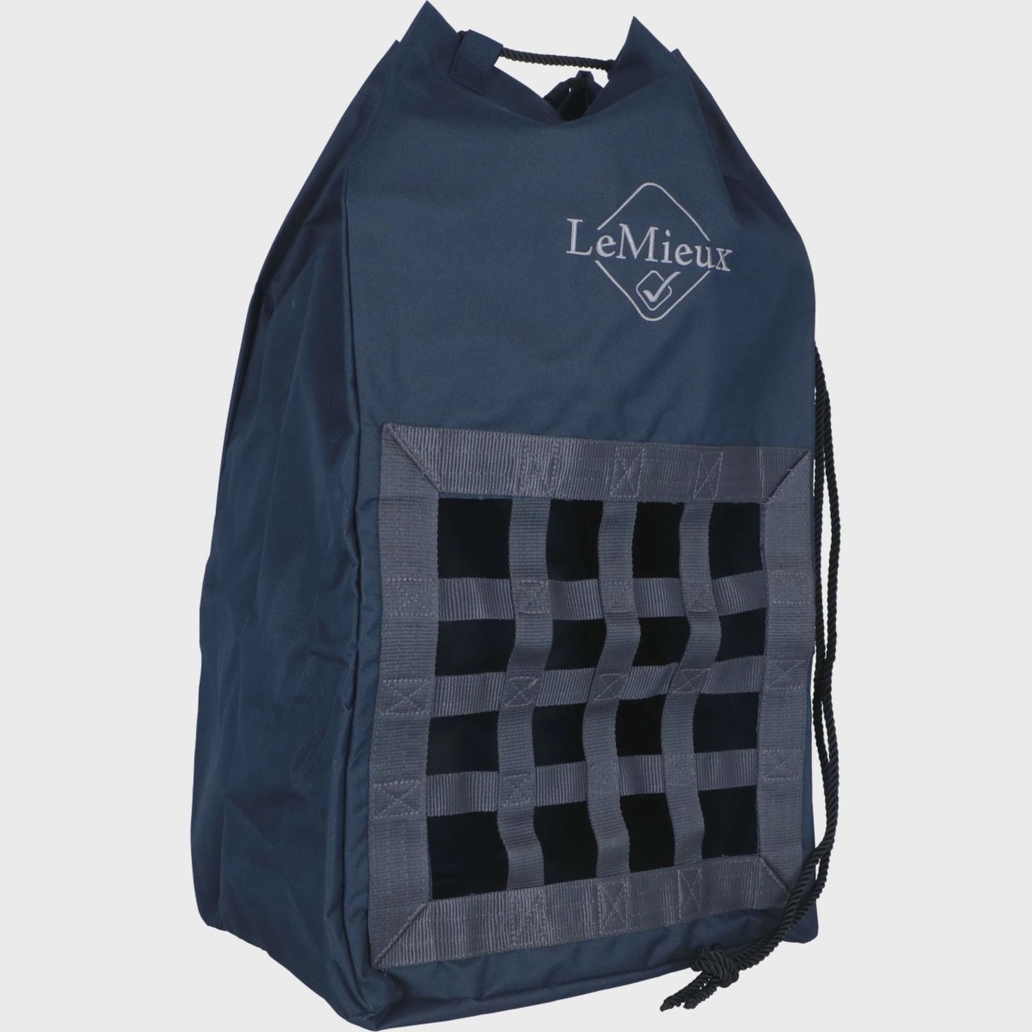 LeMieux Hay Tidy Hay Bag, Color: Navy/Grey