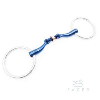 Fager Sally Titanium 14mm, Detail: Losse ringen, Size: 135mm