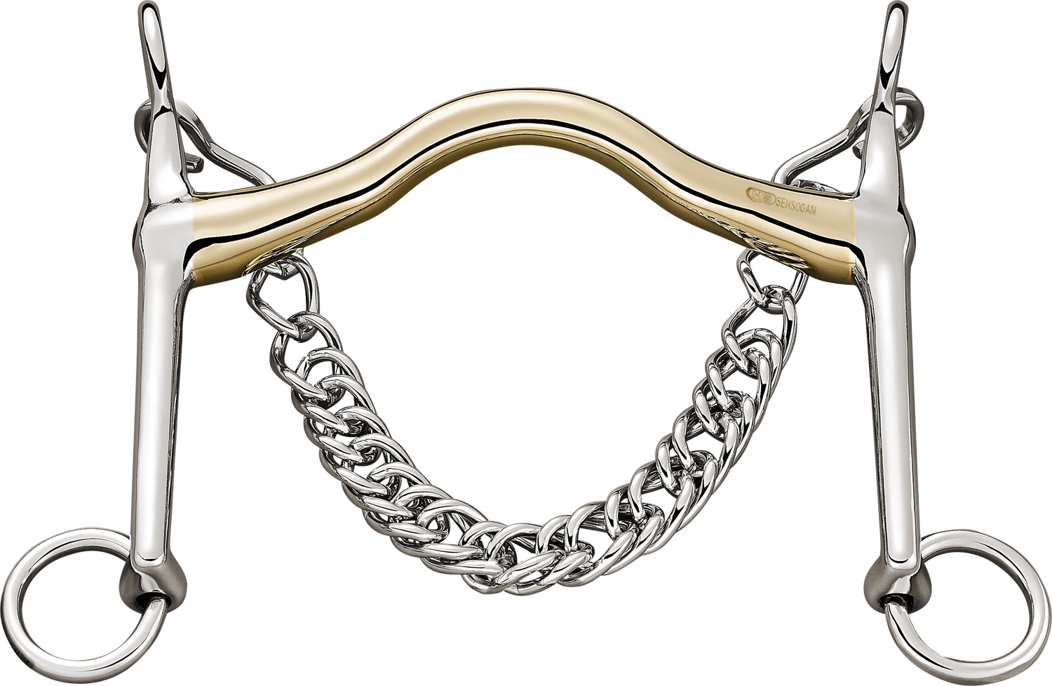 Sprenger Bemelmans Dressage Bar - Sensogan - 14mm - 7cm, Size: 12.5cm