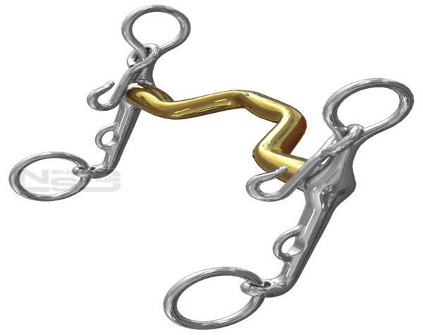 Neue Schule Dressage Warmblood Bar - 14mm - 5cm, Size: 12.7cm