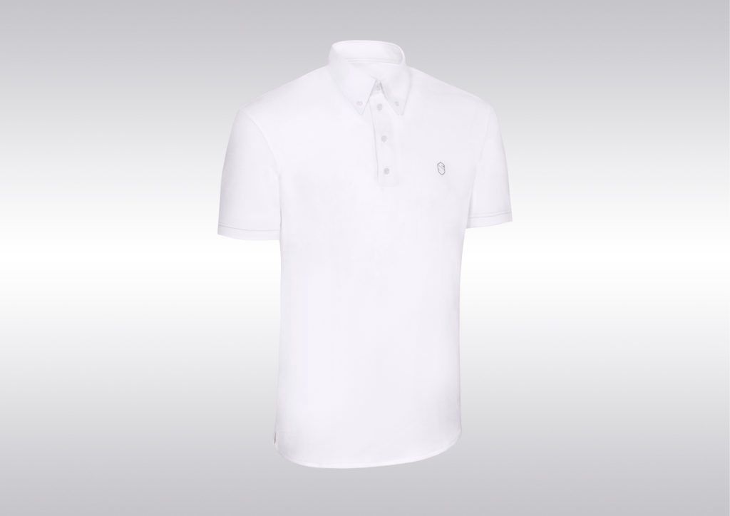 Samshield Competition Shirt Charles Men, Size: L, Color: Wit