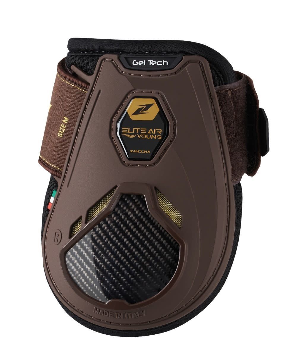 Zandona Elite Air Young Competition Ball Protector, Color: Brown, Size: L
