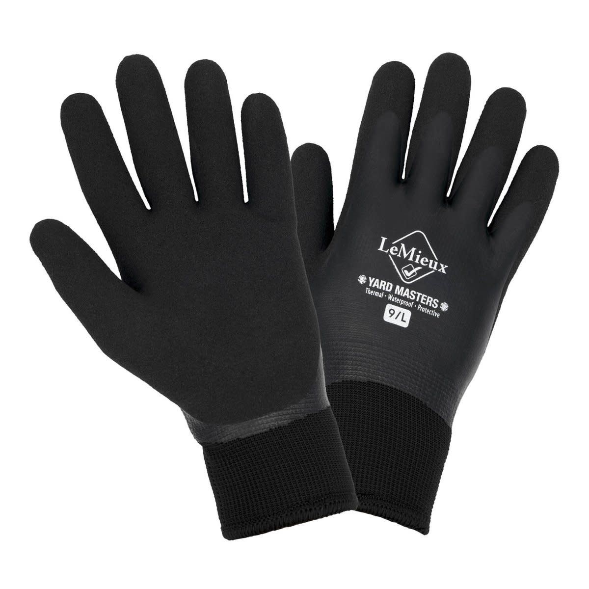 LeMieux Thermal Work Gloves, Color: Navy, Size: L (9-9.5)