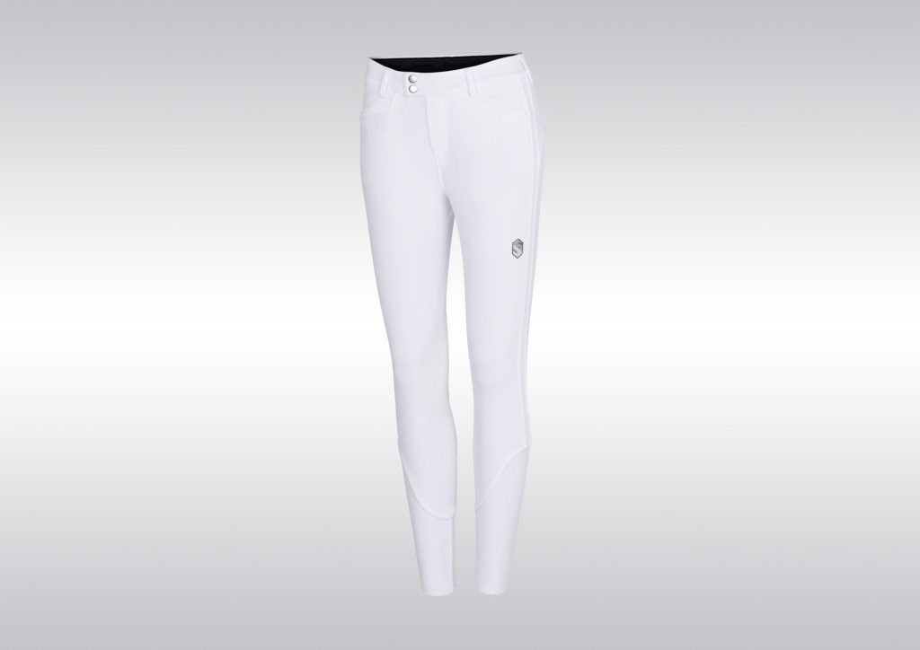 Samshield Hortense Knee Grip Breeches, Color: Wit, Size: XXL