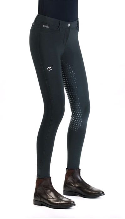 Ego7 Dressage FG Breeches, Color: Green Grey, Size: S