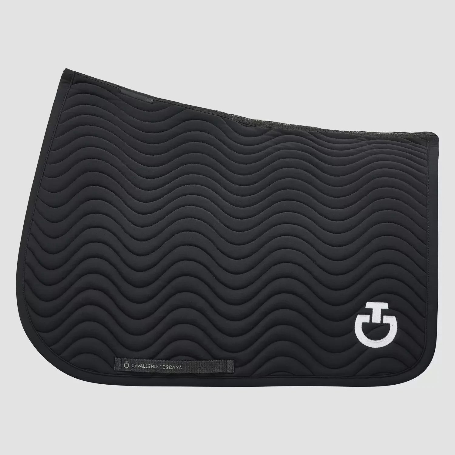 Cavalleria Toscana Quilted Wave Jersey Saddle Pad