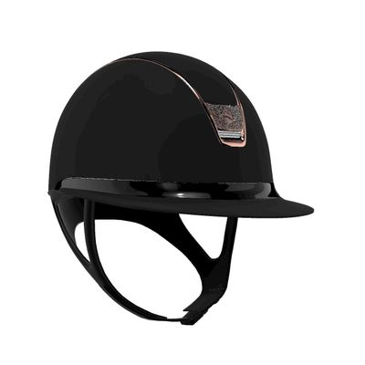 Samshield Miss Shield matt Black Trim Chrome PinkGold Blazon Crystal Fabric PinkGold