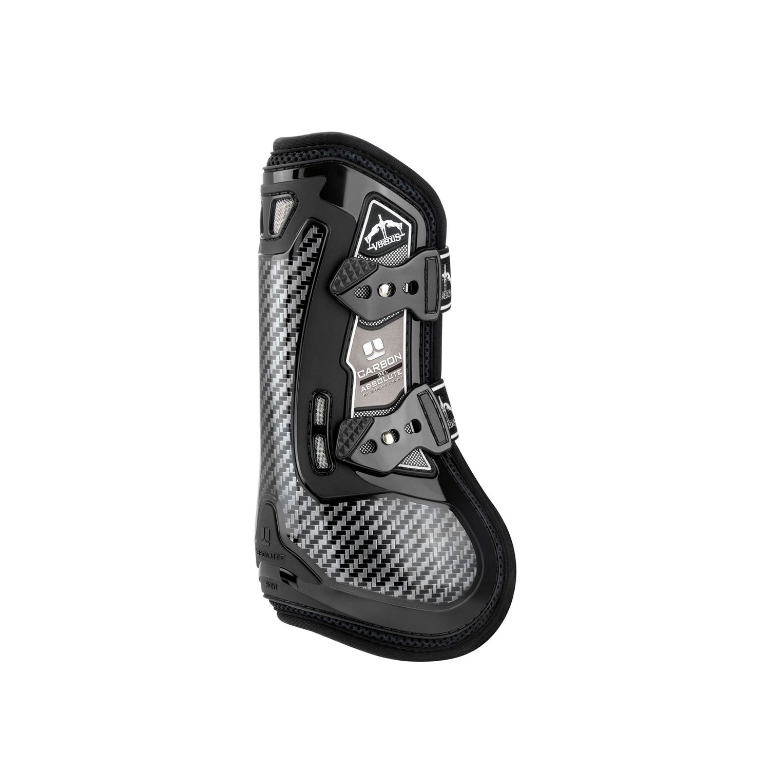 Veredus Carbon Gel Absolute Sehnenprotektoren, Color: Black, Size: M