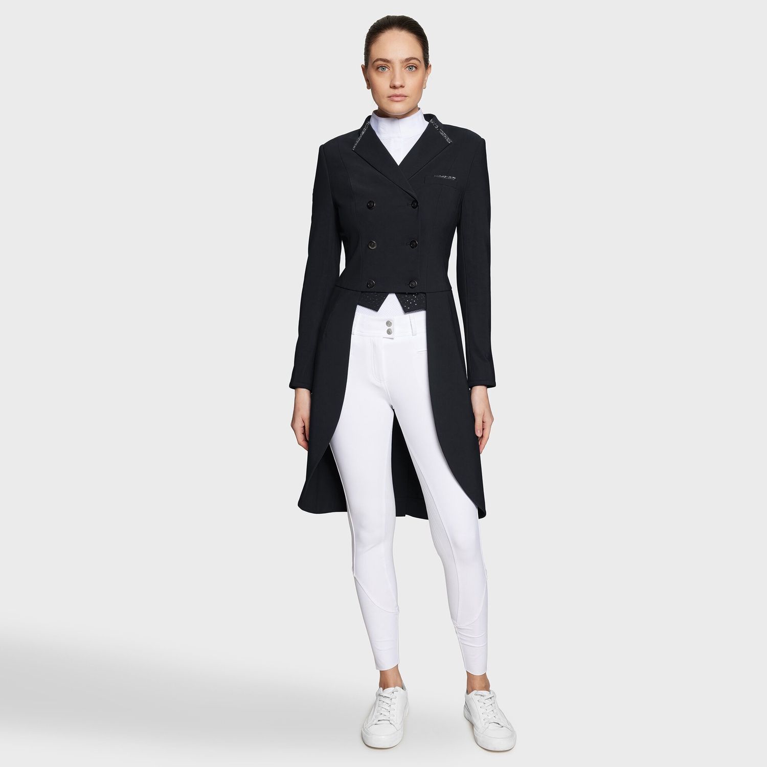 Samshield Frac Premium Competition Jacket Women ss25, Color: Black Night Shade, Size: XXS