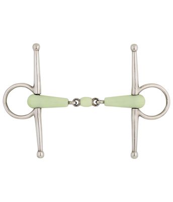 BR Double Broken Loose Snaffle Apple Mouth - 15mm