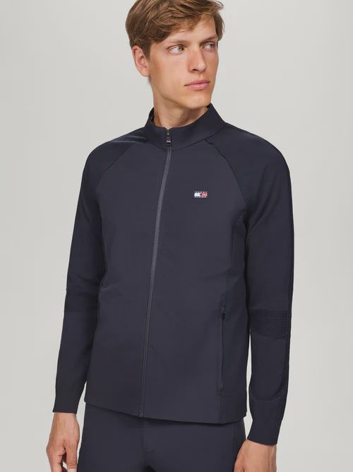 Tommy Hilfiger Equestrian Somerset Jacket Knit Sleeves Men
