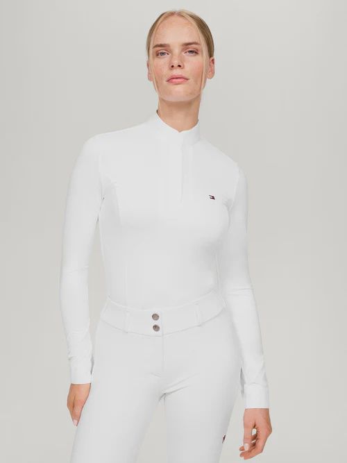 Tommy Hilfiger Equestrian Avon Competition Shirt Long Sleeves Women