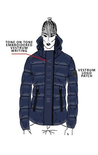 Vestrum Bellinzona Jacke für junge Fahrer, Color: Navy, Size: 8