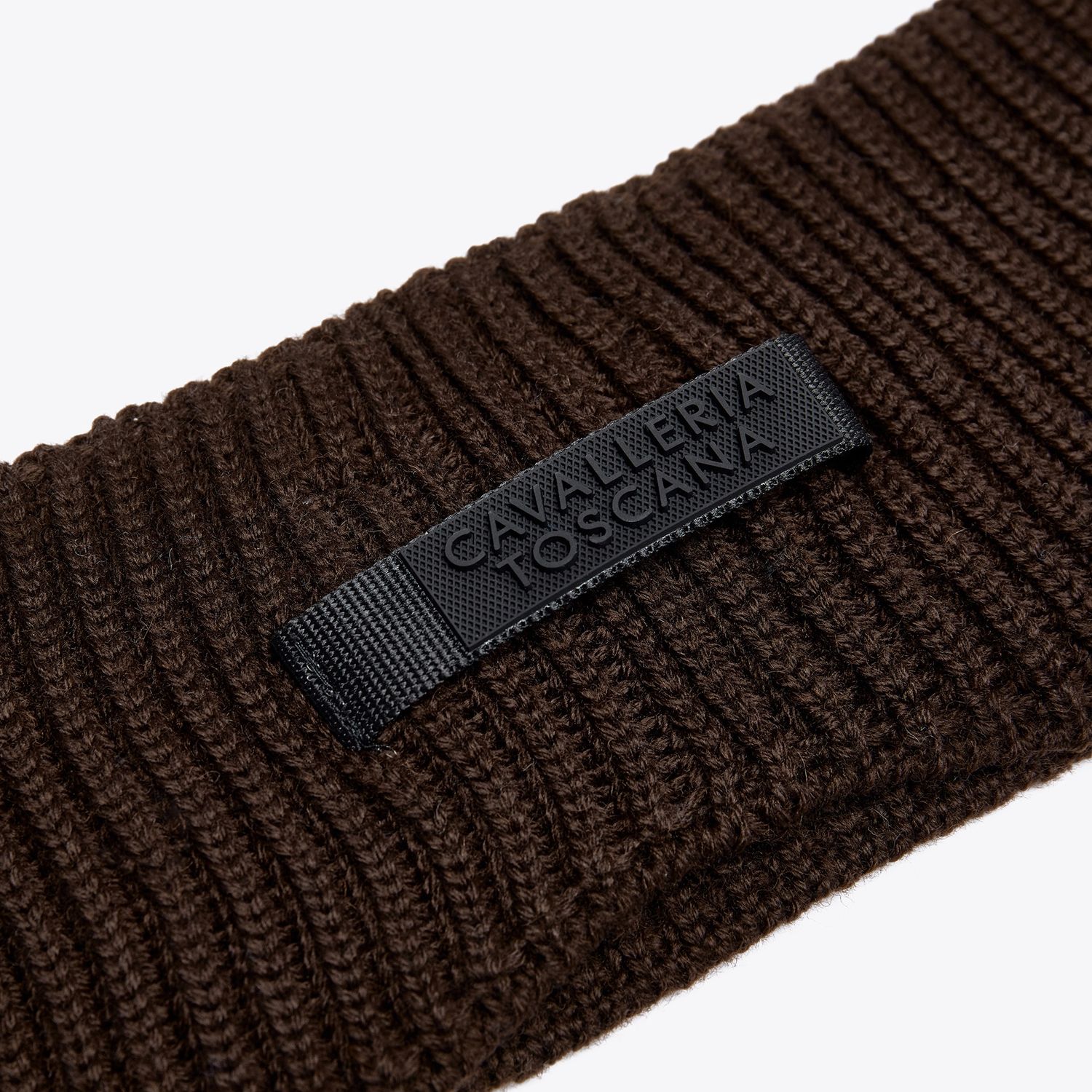 Cavalleria Toscana Merino Wool Ear Warmer, Color: Brown