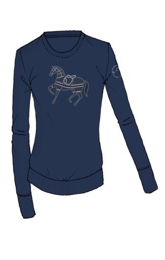 Vestrum Saint Malo Pullover, Size: M, Color: Navy