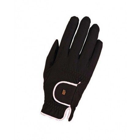 Roeckl Handschuhe Lona, Color: Black/White, Size: 6