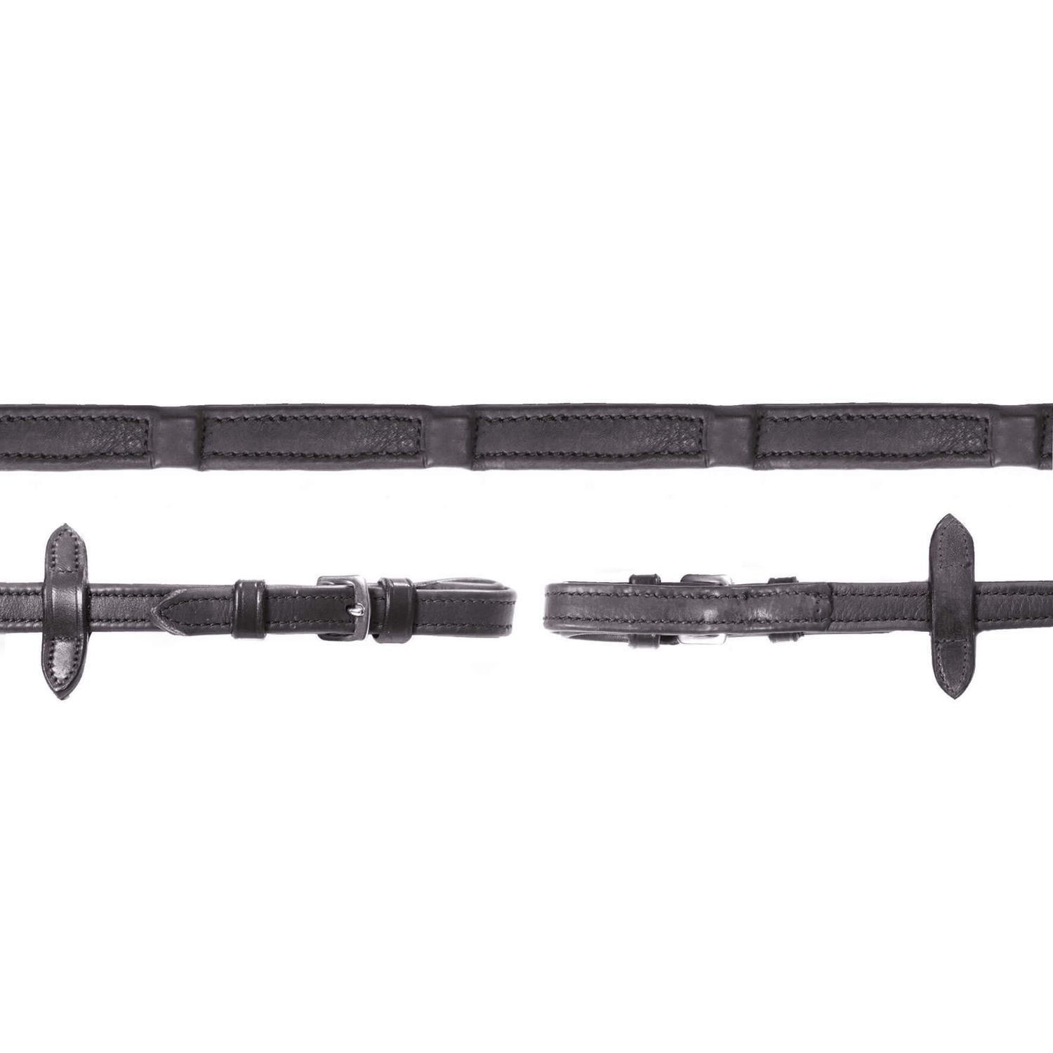 Schockemöhle Durasoft Reins, Color: Black, Size: Full