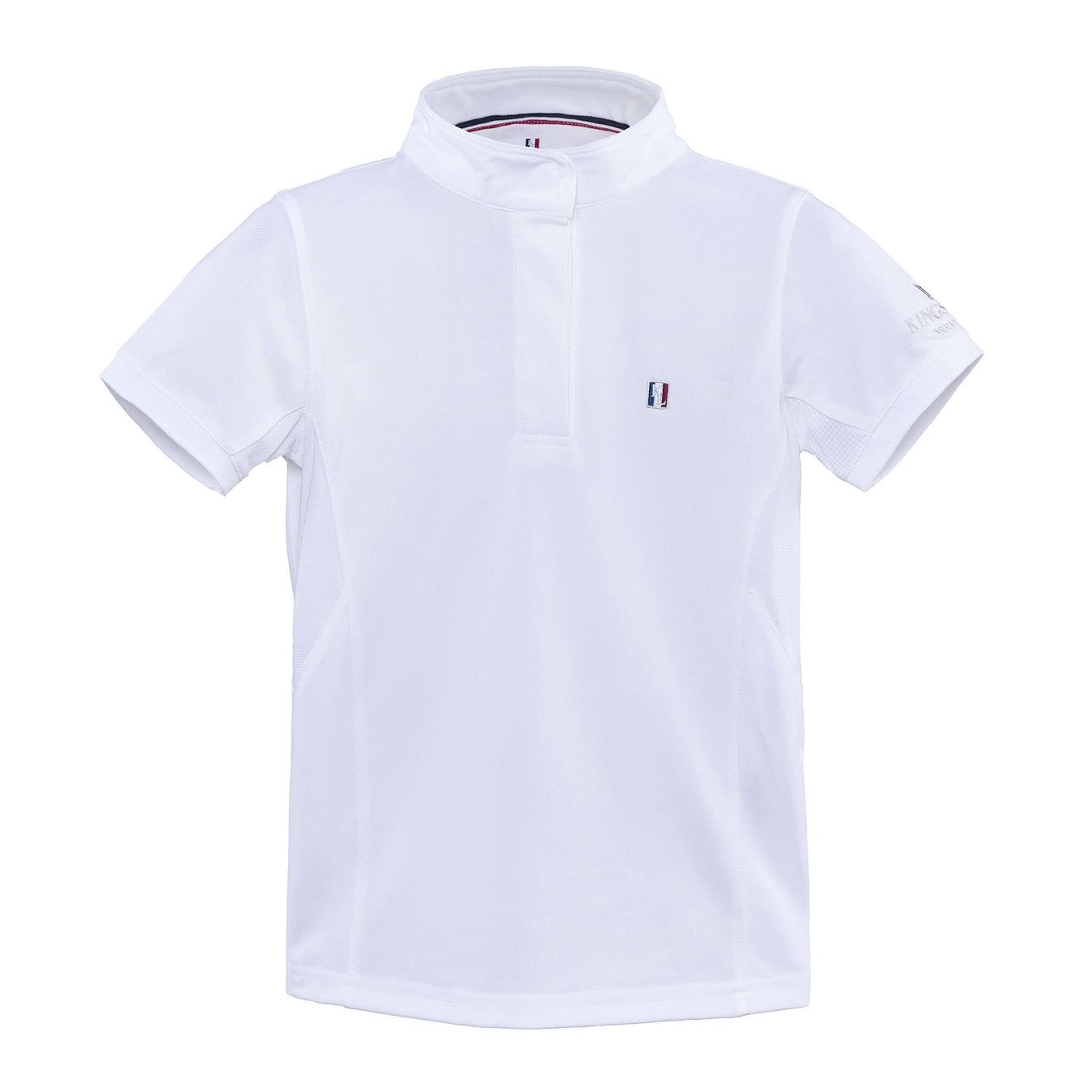 Kingsland Classic Competition Shirt Girls, Color: White, Size: 122/138