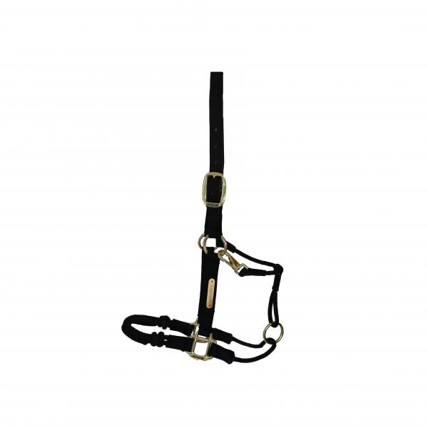 Kentucky Control Halfter Nylon, Color: Zwart, Size: Cob