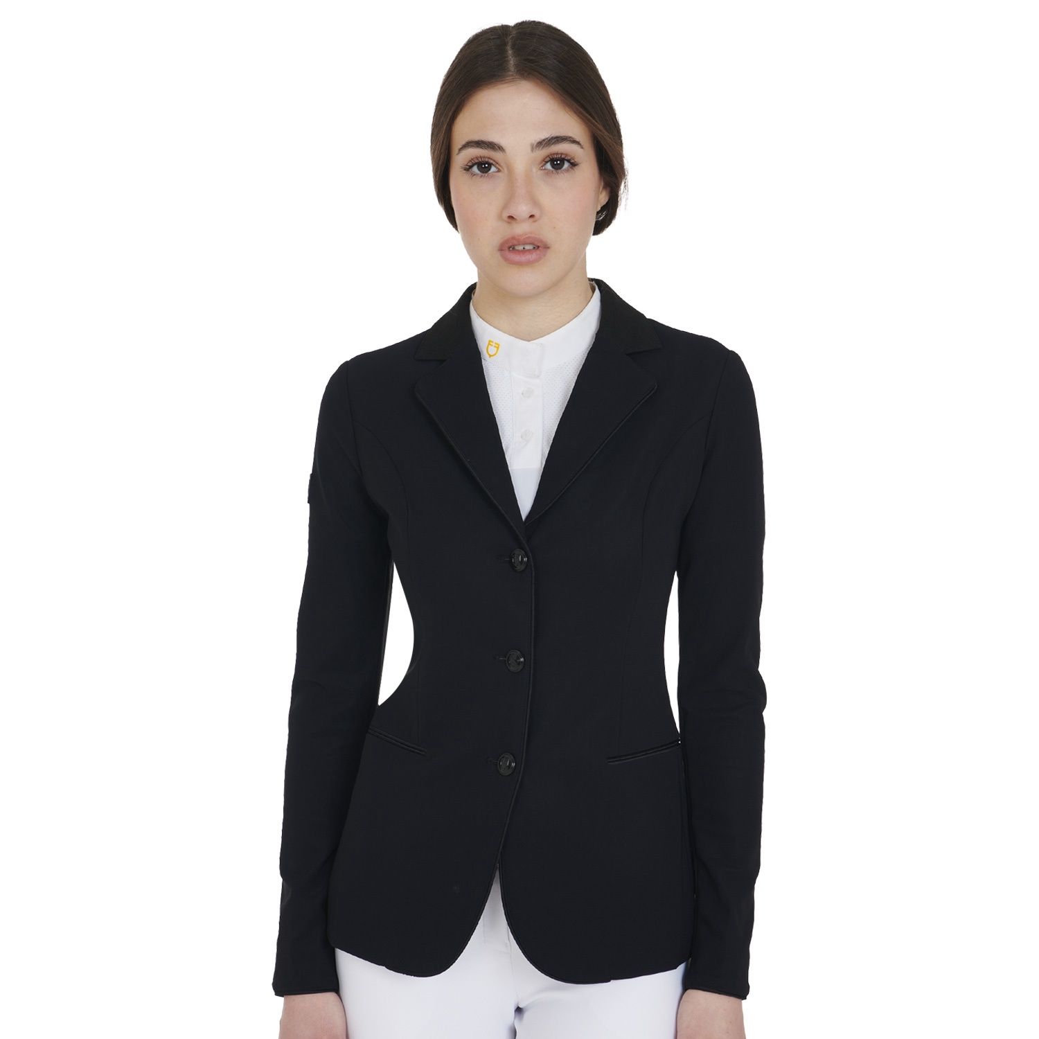 Equestro Competition Jacket Elegance Ladies, Color: Black, Size: XS