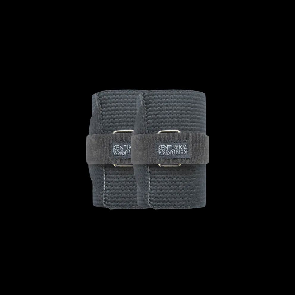 Kentucky Elastic Polos, Color: Zwart, Detail: 2pcs
