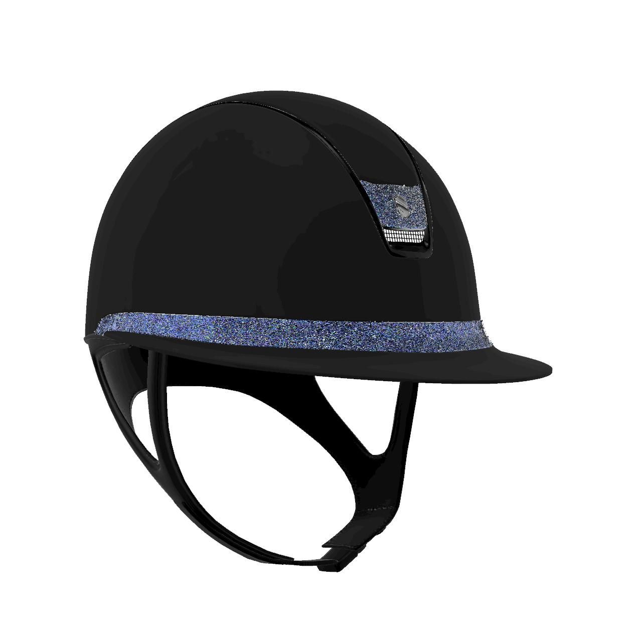Samshield Miss Shield 2.0 Shadowmatt Blue Crystal Fabric Paradise Shine, Size: M (55-58)