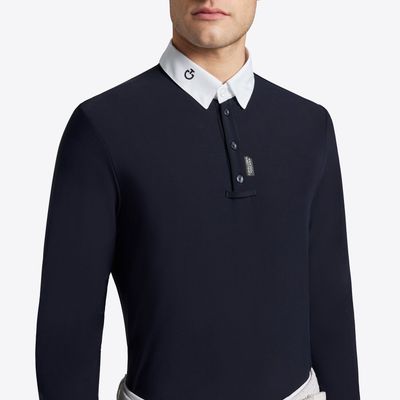 Cavalleria Toscana Chemise de Concours Marine L