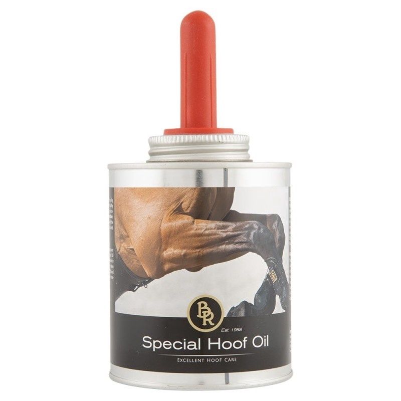 BR Hoof oil with brush, Size: 400ml