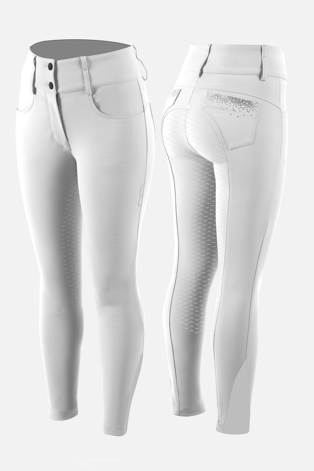 Animo Navicky Бриджи с полным сцеплением для женщин, Color: White, Size: XS