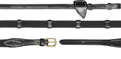 Dy&#39;on 5/8 Web Reins With 9 Leather Loops