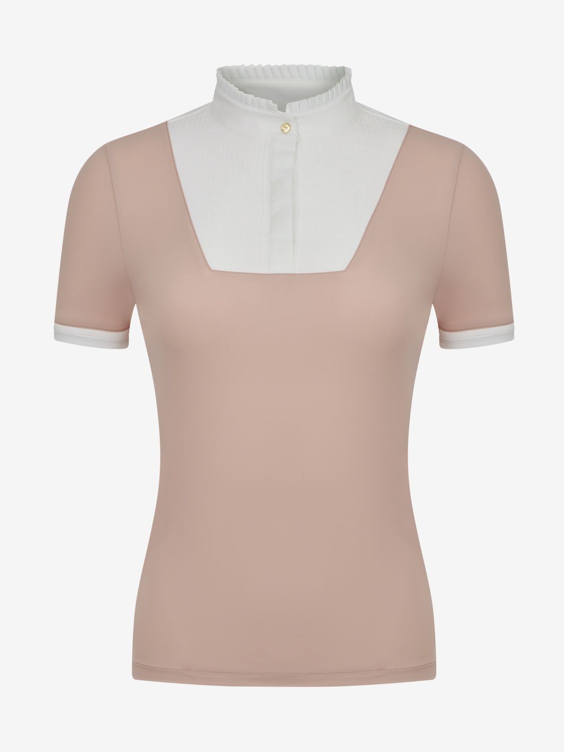 LeMieux Sophia Competition Shirt with Ruffle Collar Women, Color: Blossom, Size: XS