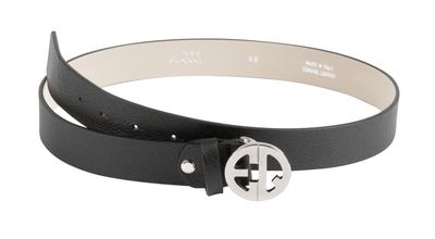 Equiline Leather Belt With Buckle Echilae