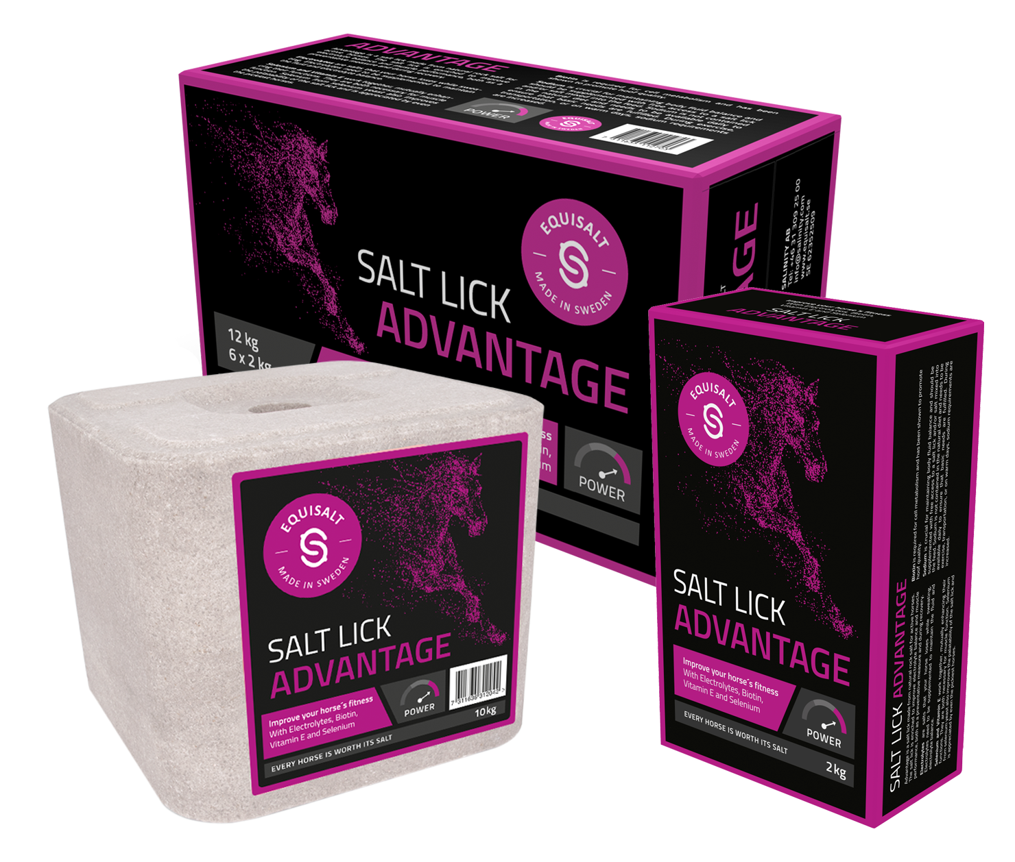 Equisalt Salt Lick Advantage, Size: 2kg
