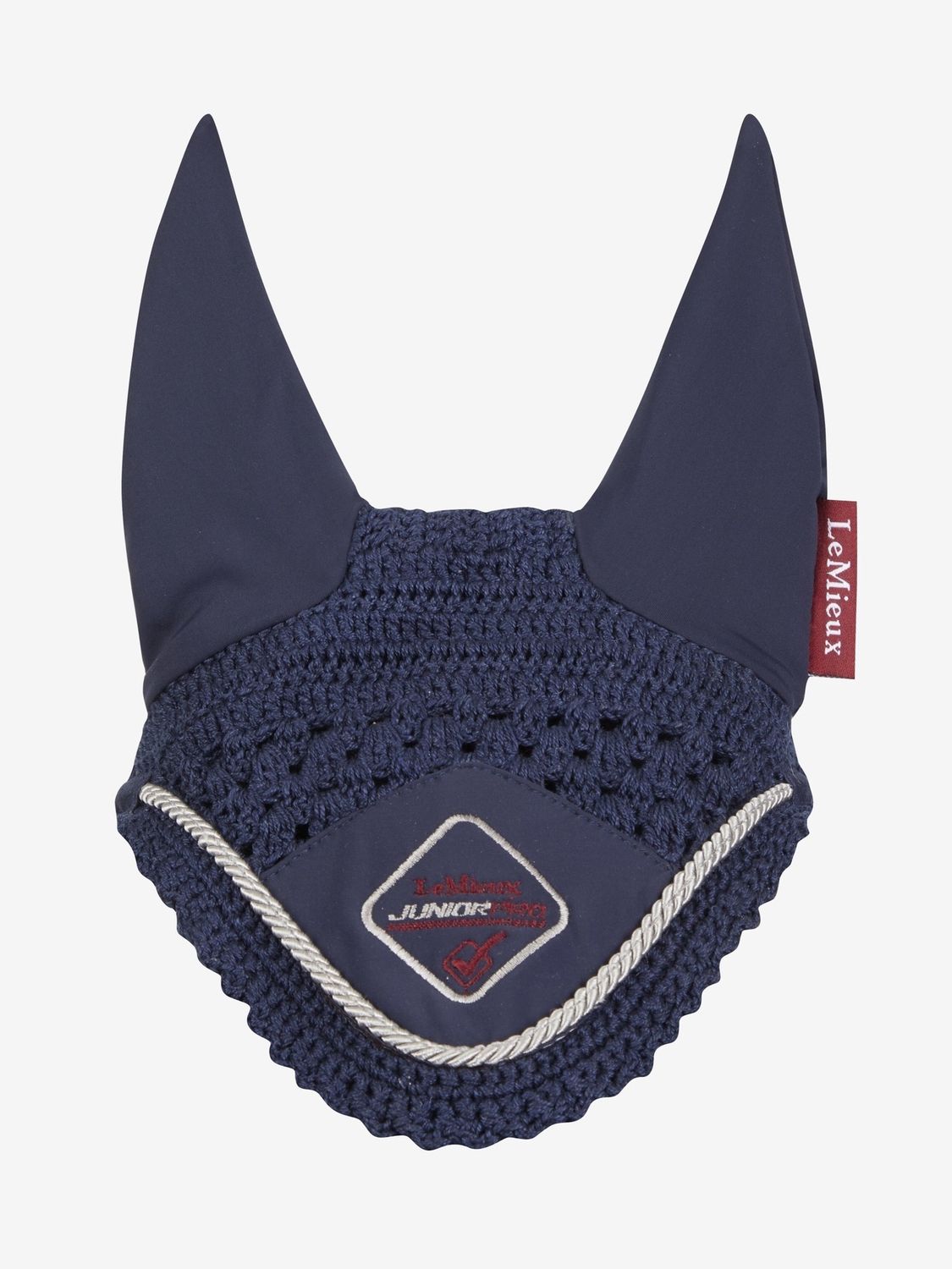 LeMieux Junior Pro Ear Net, Color: Navy, Size: Pony