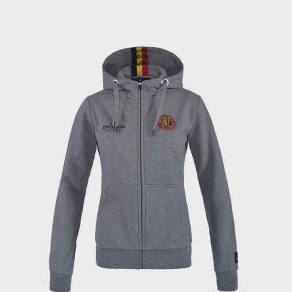 Kingsland Genk Equibel Unisex Sweat Hood, Color: Light Grey, Size: 3XL