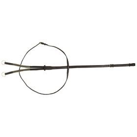 Euroriding Martingale Elastic Phoenix Natural Line, Color: Zwart, Size: Cob