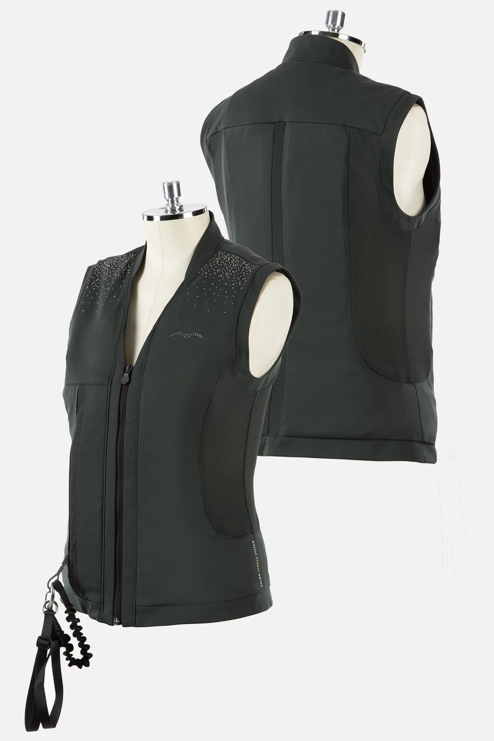 Animo Li-Tech Jewel Airbag Vest, Color: Dark Green, Size: XS