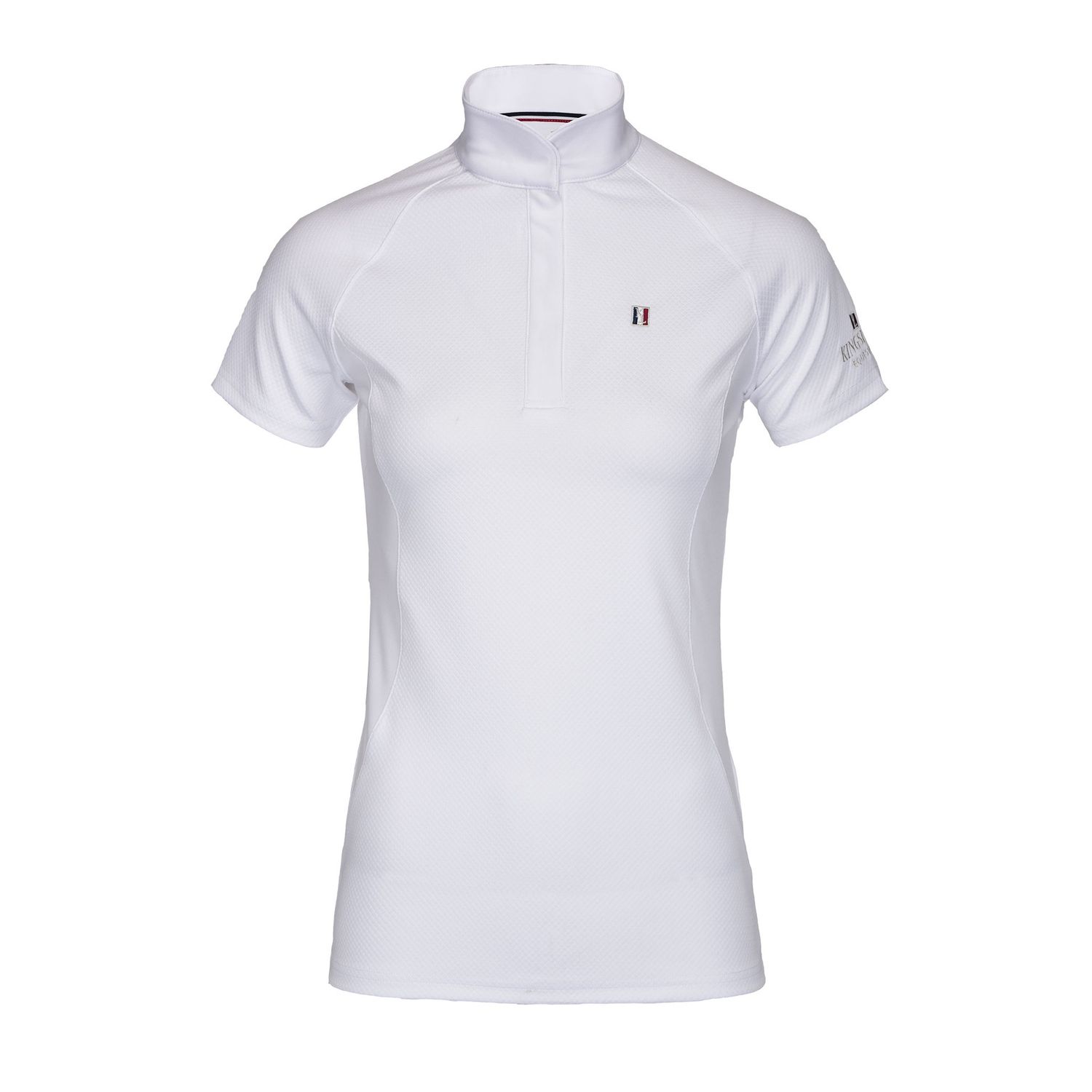 Kingsland Классическая женская тканая рубашка для соревнований, Color: White, Size: XS