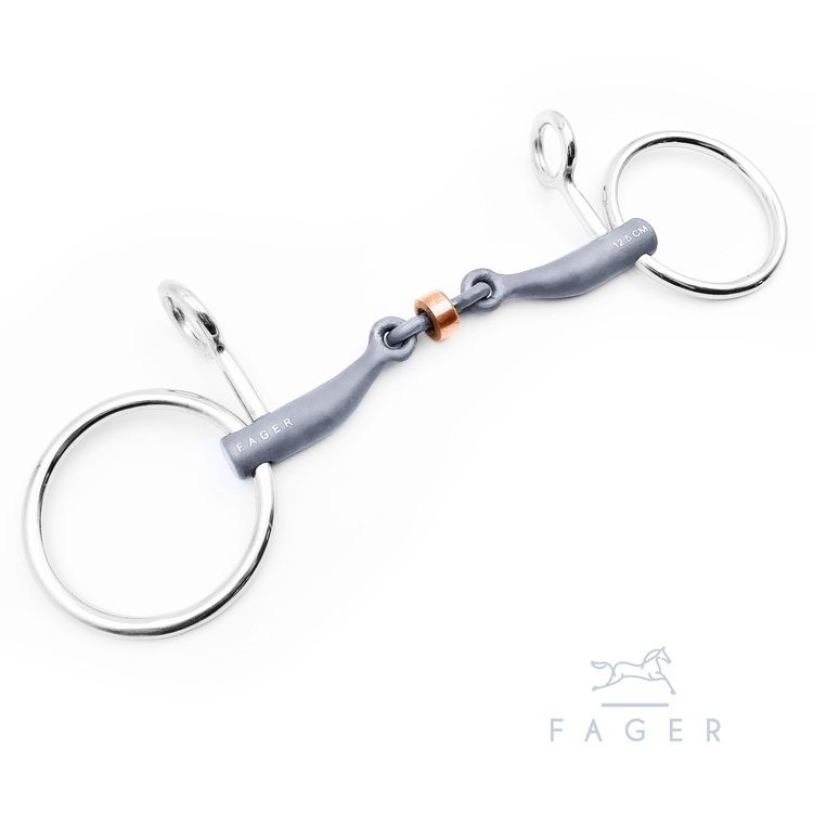 Fager Sally Titanium Loose Baucher, Size: 12.5cm