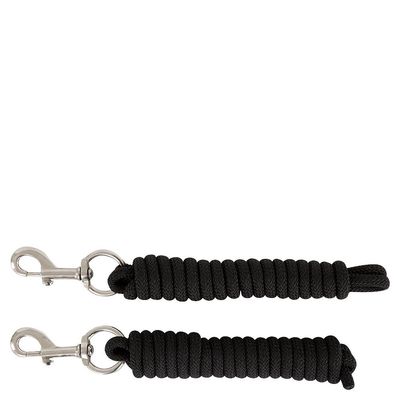BR lunging side rope with snap hooks