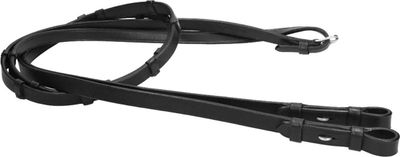 Dy&#39;on 5/8 16mm Full Leather Curb Reins 7 Loops Working