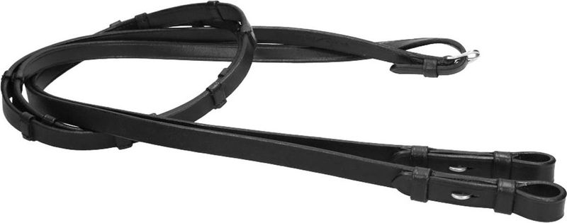 Dy&#39;on 5/8 16mm Full Leather Curb Reins 7 Loops Working