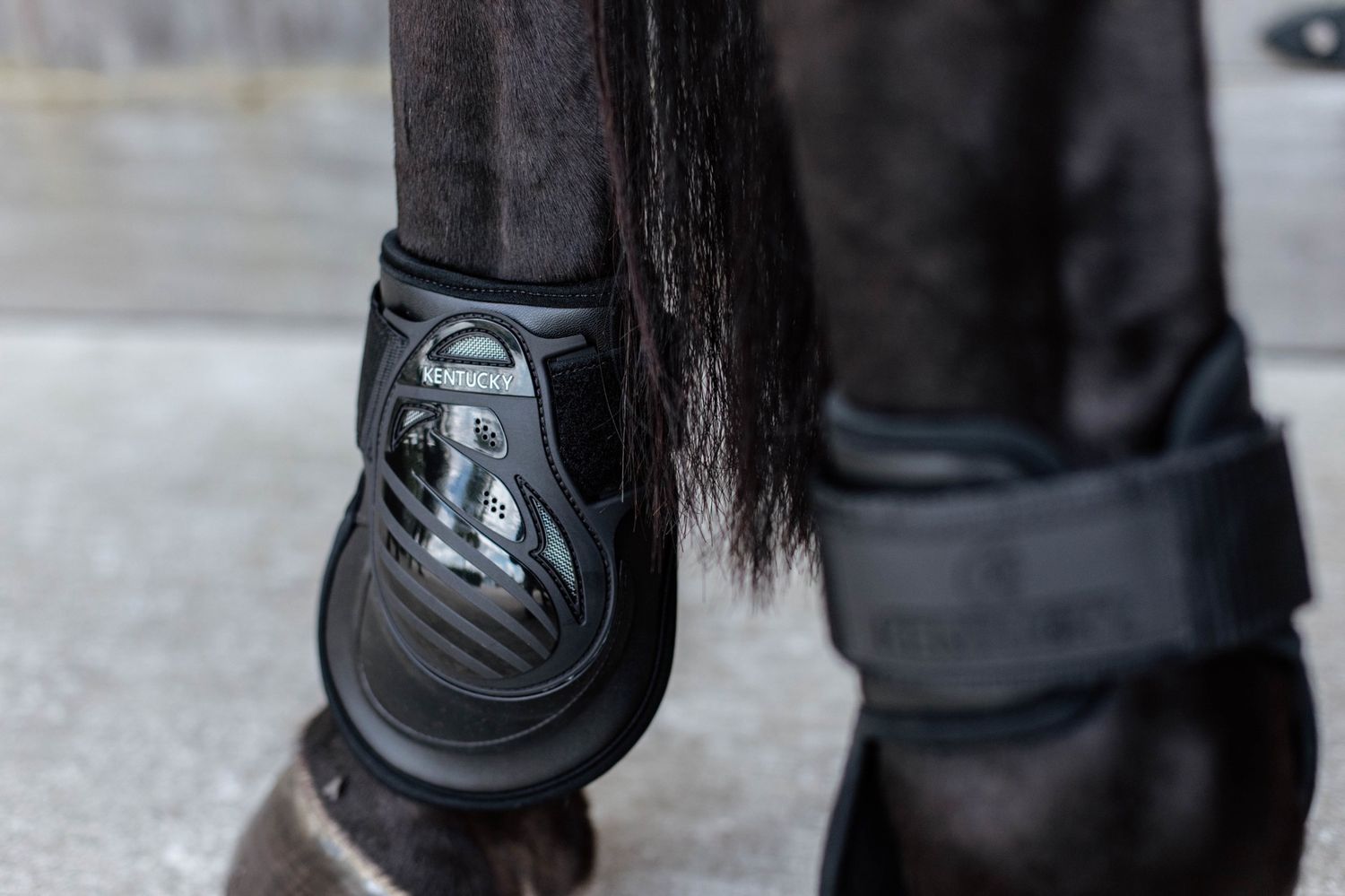 Kentucky Deep Fetlock Boots - Ball Protectors, Color: Black, Size: M