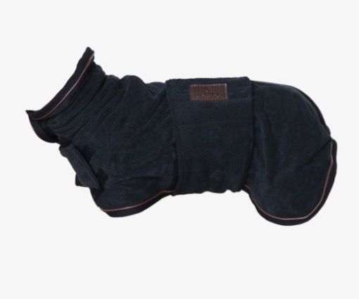 Kentucky Dog Coat Towel, Color: Black, Size: M