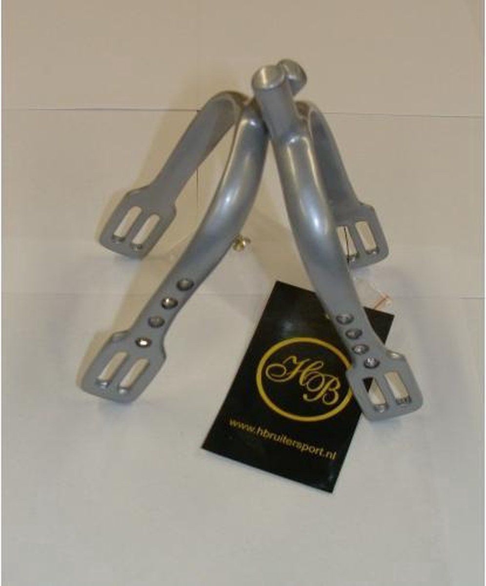 HB Stainless Steel Rod Spore Set Silver-Shine Silver