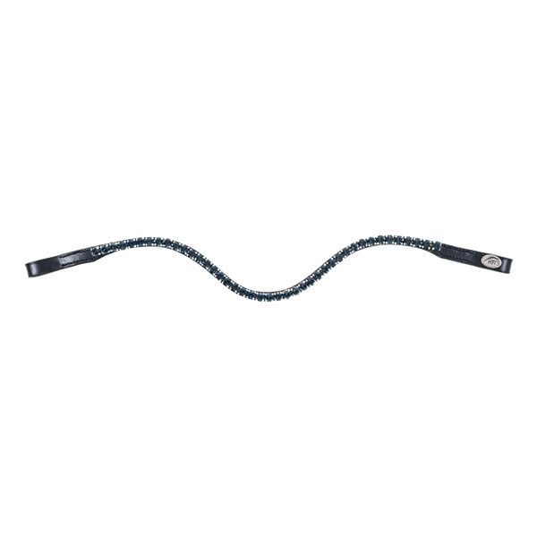 HFI V-Shape Browband + Rhinestones