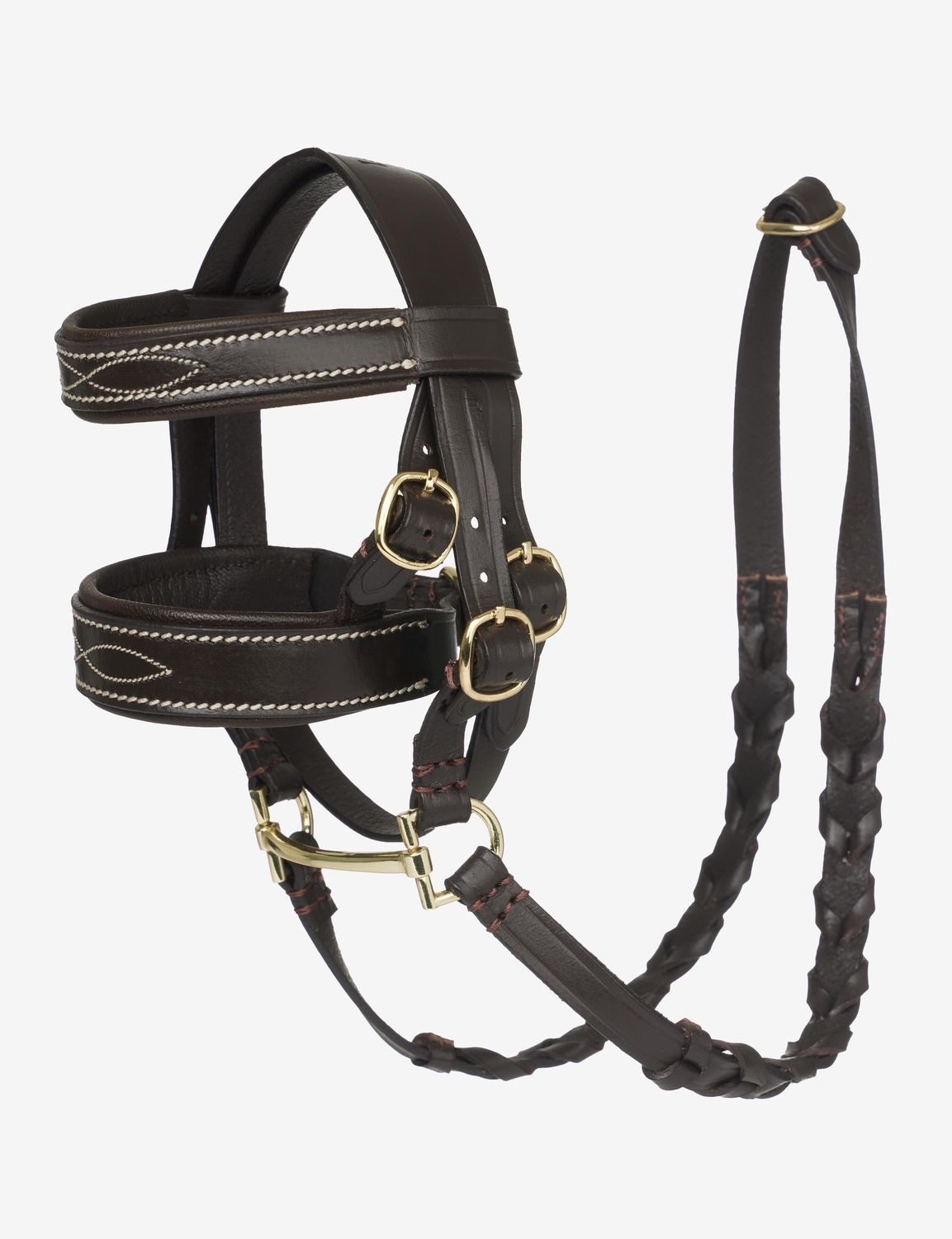 LeMieux Toy Pony Hunter Bridle, Color: Brown