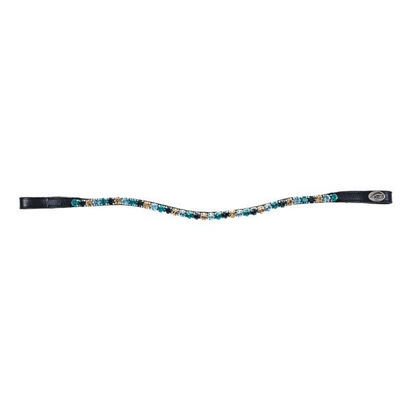 HFI Straight Browband + Rhinestones