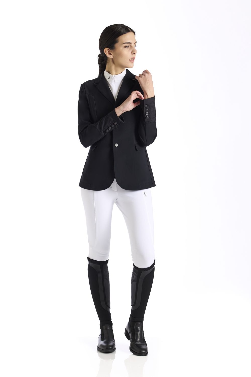 Ego7 Gerippte Turnierjacke Damen