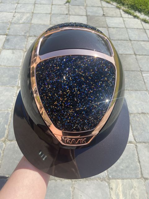 Kask Star Lady Pure Shine Espresso Rahmen Everyrose Kristall Mitternachtsmischung Vulkan, Size: 57/59